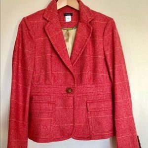 J.Crew 100% Scottish Wool Jacket, sz6